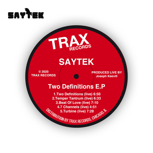 Saytek – Two Definitions [Trax Records]